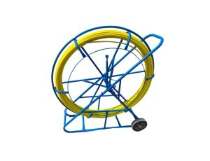 Pilot z włókna szklanego FRP do przeciągania kabli Ø13mm, 150m z kółkami Q-LANTEC - Q-LANTEC