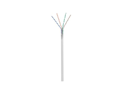 CAT 5e kabel sieciowy, F/UTP - Wersja kolorystyczna Szary