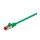 CAT 6 Kabel łączący, S/FTP (PiMF), Zielony - Długość kabla 1 m