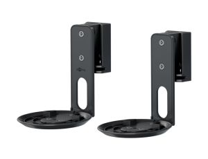 Uchwyt ścienny do głośników Modern Era 1 Flex, czarny 71025