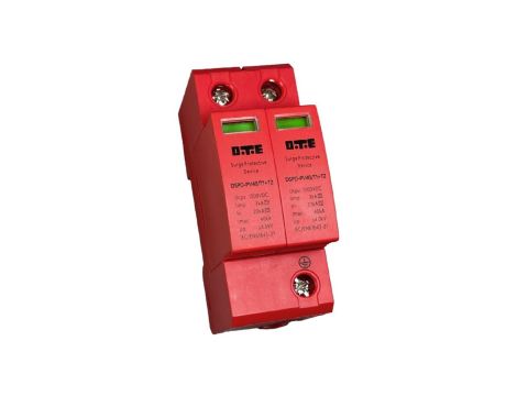 OGRANICZNIK PRZEPIĘĆ DC1000V 40kA KLASA T1+T2 (B+C) DTE DSPD-DC1000-40 2P