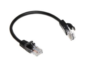 Patchcord RJ45/0.2-BLACK 0.2m