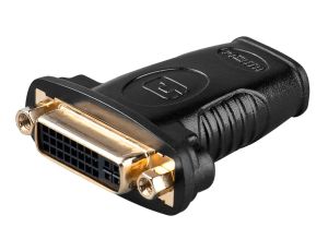 Adapter HDMI™/DVI-I, pozłacany - Połączenie typu Gniazdo HDMI™ (typ A)