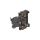 PT4HESILED245X20 Złączka szynowa, PT, 6.3A, 24V, na szynę DIN, push-in, czarny, TS35