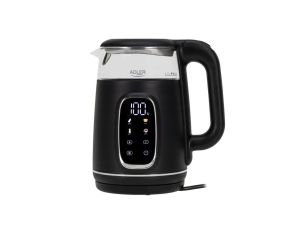 Czajnik Adler 2200W 1,7L z reg temp AD1305BS czarno-srebrny