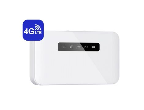 Miniaturowy przenośny router 4G/LTE, WiFi, 1x RJ45, wbudowany akumulator 2600mAh, Safire SF-MIFI-4G-UPS