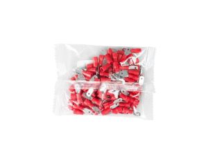 Konektory izolowane męskie 0,5-1,5mm2 4,8mm czerwone 100 szt. VA0391 Vayox