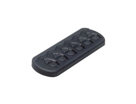 Wodoodporny panel z 6 wyłącznikami BEP CG2-6W