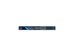 Switch PoE 16-portowy 1Gbps + 2xSFP BCS-B-SP16G-2SFP-M