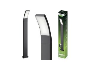 Słupek Ogrodowy Zewnętrzny Stojący 11W LED 4000K ANVES 80cm Lumiled