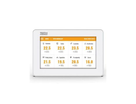 TECH M-7N - Panel kontrolny do listwy L-7 przewodowy kolor biały
