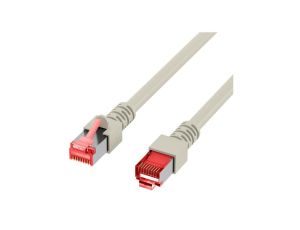 Patchcord S/FTP linka Kat.6 LSOH 0,5m szary