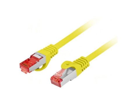 PCF6-10CU-1000-Y Patch cord S/FTP Cat: 6 RJ45 wtyk z obu stron linka Cu 10m