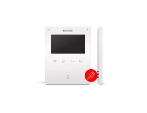 OP-VM5 Monitor głośnomówiący Optima - ekran 4,3, kolor biały, zasilanie 15 VDC
