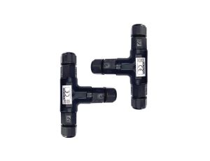 2x Konektor kablowy Mufa hermetyczna, IP68, trójnik, 0.5-2.5mm, 16A, 250V HOROZ