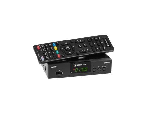 Tuner cyfrowy DVB-T2 HEVC H.265 dekoder telewizji naziemniej Cabletech URZ0338A