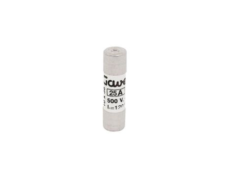 Wkładka topikowa cylindryczna CH 10x38 gG 25A/500V z wybijakiem, 30F25GLIF