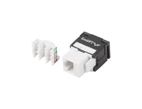 Moduł keystone RJ45 UTP kat.6A beznarzędziowy Lanberg
