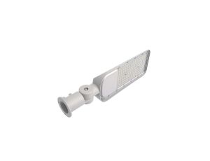 Oprawa, lampa uliczna LED SMD 30W 3450lm 6500K IP68 szara z regulowanym uchwytem barwa CW biała zimna V-TAC SAMSUNG