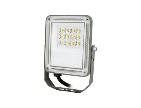 Naświetlacz LED PRAJNA 10W 900lm 3000-4000-6500K IP65 szary KAFLER
