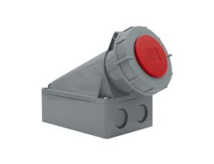 Gniazdo siłowe stałe 63A 5p /VC/ IP67