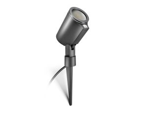 Oprawa ogrodowa wbijana SPOT GARDEN SC LED z czujnikiem 7,84W 363lm 1800-4000K RGBWW  IP65  IK03 24V antracyt / aluminium