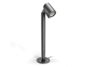 Oprawa ogrodowa wbijana SPOT WAY GARDEN SC LED z czujnikiem 7,84W 363lm 1800-4000K RGBWW  IP65  IK03 24V antracyt / aluminium