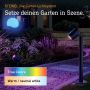 Oprawa ogrodowa wbijana SPOT WAY GARDEN 24V SC LED z czujnikiem 7,84W 363lm 1800-4000K RGBWW  IP65  IK03 antracyt / aluminium - 6