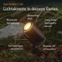 Zestaw 2x oprawa ogrodowa wbijana SPOT GARDEN 24V  LED nightmatic 7,84W 363lm 1800-4000K RGBWW  IP65  IK03 antracyt / aluminium plus zasilacz 35W plus przewód plus trójnik - 10
