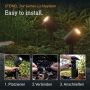 Zestaw 2x oprawa ogrodowa wbijana SPOT GARDEN 24V  LED nightmatic 7,84W 363lm 1800-4000K RGBWW  IP65  IK03 antracyt / aluminium plus zasilacz 35W plus przewód plus trójnik - 9
