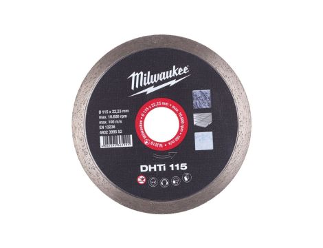 Tarcza diamentowa tnąca DHTi 115x22,2 mm MILWAUKEE