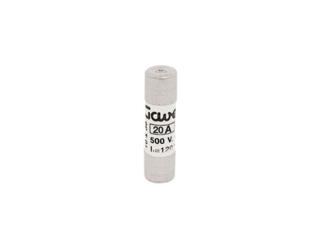 Wkładka topikowa cylindryczna CH 10x38 gG 20A/500V z wybijakiem, 30F20GLIF