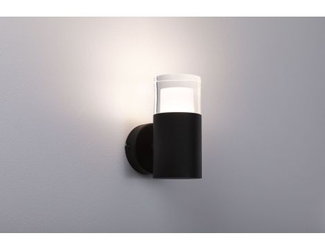 Oprawa ścienna łazienkowa KAME 5W 320lm IP44 3000K 230V czarny mat / metal / akryl - 9