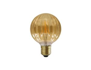 Żarówka LED E27 G100 4W = 38W 450lm 2700K Ciepła GOLDLUX Vintage Amber Dekoracyjna