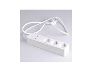 Listwa Zasilająca z włącznikiem 3x 230V 2x USB Tuya SMART