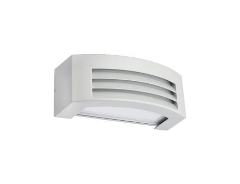 Kinkiet Ogrodowy Elewacyjny Lampa Zewnętrzna E27 Szara IP54