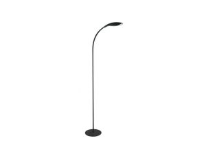 Lampa Stojąca podłogowa LED SWAN 6,5W czarna GOLDLUX