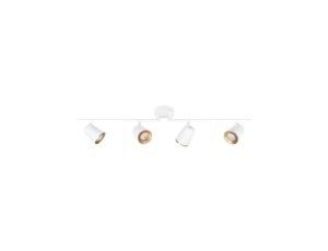 Listwa LAMPA sufitowa LED GOLDLUX Ficudi 4x6W Kolor BIAŁY 3000K