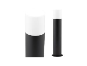 Lampa Ogrodowa LED Słupek E27 TUBA NISKA Grafit 44cm DALLAS GOLDLUX (Polux)