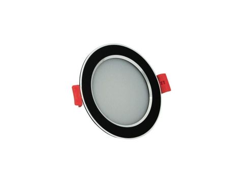 Oprawa podtynkowa okrągła VENUS LED czarna 7W 470lm ciepła 3000K GOLDLUX