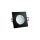 Oprawa podtynkowa ruchoma kwadratowa LED czarna 6W 500lm 6400K GOLDLUX