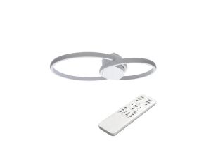 Lampa Sufitowa Żyrandol LED LVT 60W CCT GALAXIS PHOENIX Biały + Pilot Sterujący
