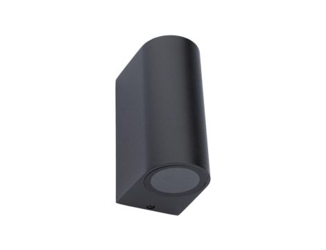 Kinkiet Ogrodowy Elewacyjny Lampa Zewnętrzna 2xGU10 Czarna