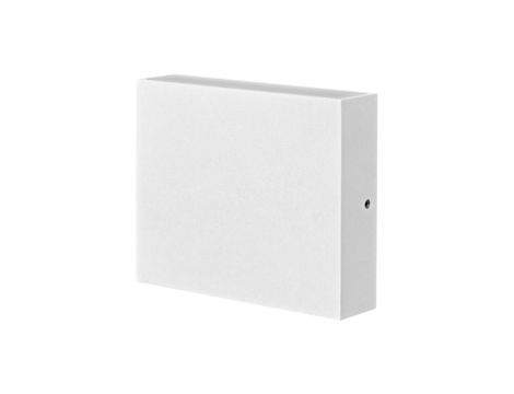 Kinkiet Ogrodowy Elewacyjny LED Biały Góra lub Dół 3.5W 250lm IP44 KWADRAT CHICAGO Goldlux