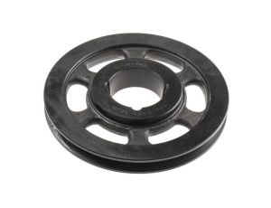 Krążek, śr. całkowita: 185.5mm, śr. otworu: 42mm, l. rowków: 1, Żeliwo, stal