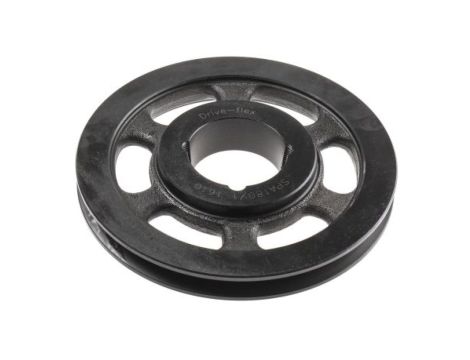 Krążek, śr. całkowita: 185.5mm, śr. otworu: 42mm, l. rowków: 1, Żeliwo, stal