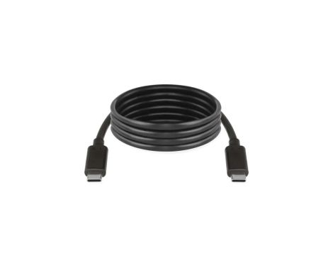Kabel USB 2.0, wtyk C - C, szybkie ładowanie, transmisja danych, 1 m, czarny SM7028BL