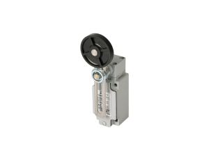 Wyłącznik krańcowy metal 1R 1Z wolnoprzełączający regulowana dźwignia z rolką z gumy Ø50 PBM1E54PY11 A37-3553