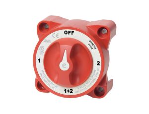 Wyłącznik baterii Blue Sea e-Series Selector z AFD, 325A