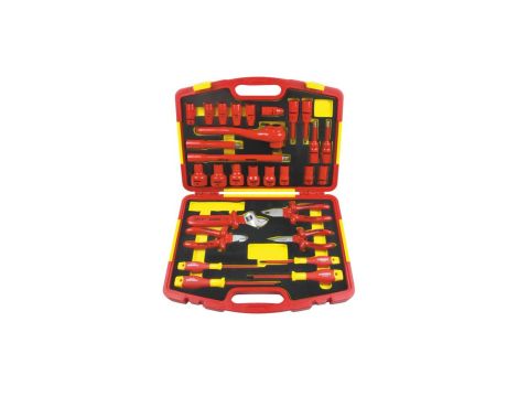 Zestaw narzędzi kluczy nasadowych izolowanych imbusów 1000V